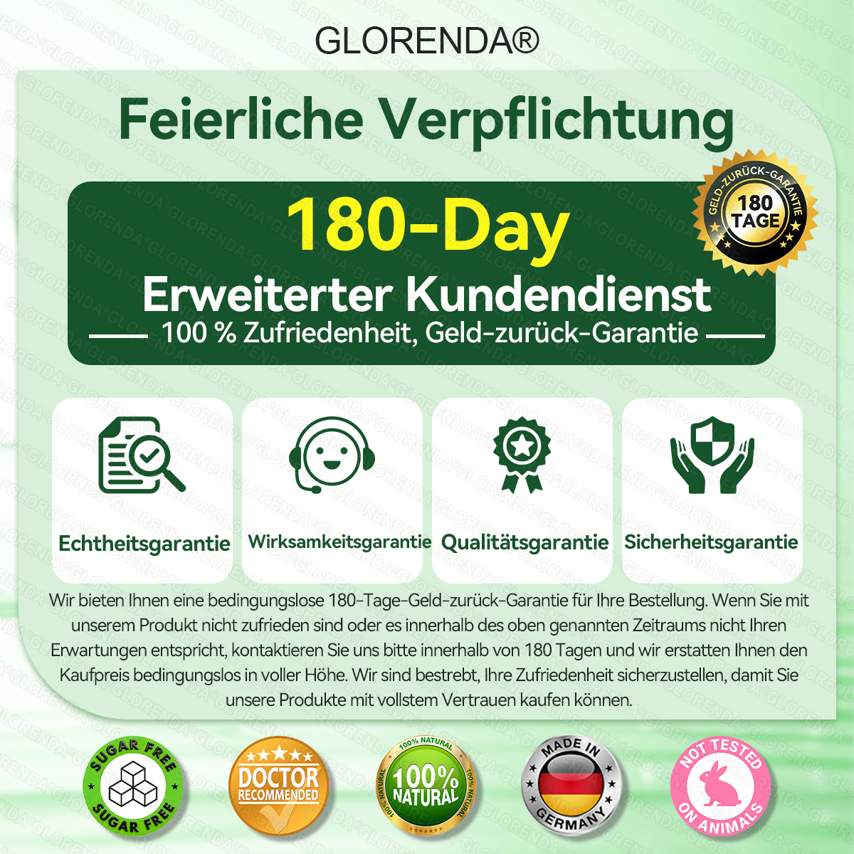 🇩🇪𝐎𝐟𝐟𝐢𝐳𝐢𝐞𝐥𝐥𝐞𝐫 𝐒𝐡𝐨𝐩 | 🔥 Mehr als 10 Boxen! 30 % Rabatt! Das getestete und sichere GLORENDA® Moringa · Berberin × NAD+ 10-in-1 Patch unterstützt Gewicht, Blutzucker, Verdauung und Energie – mit 4–6 Patches für langanhaltende Ergebnisse!